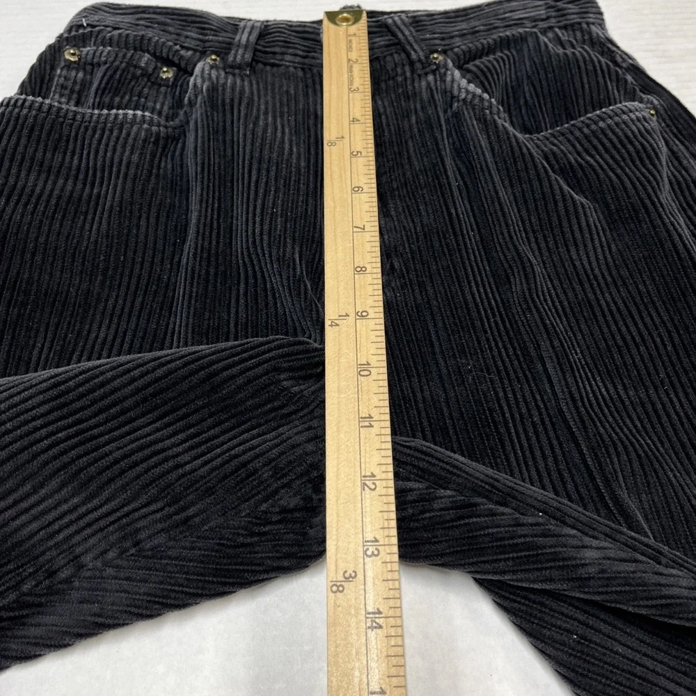 Express Y2K Corduroy Pants Blue Wide‎ Wale High Rise Straight Leg Size 5/6L